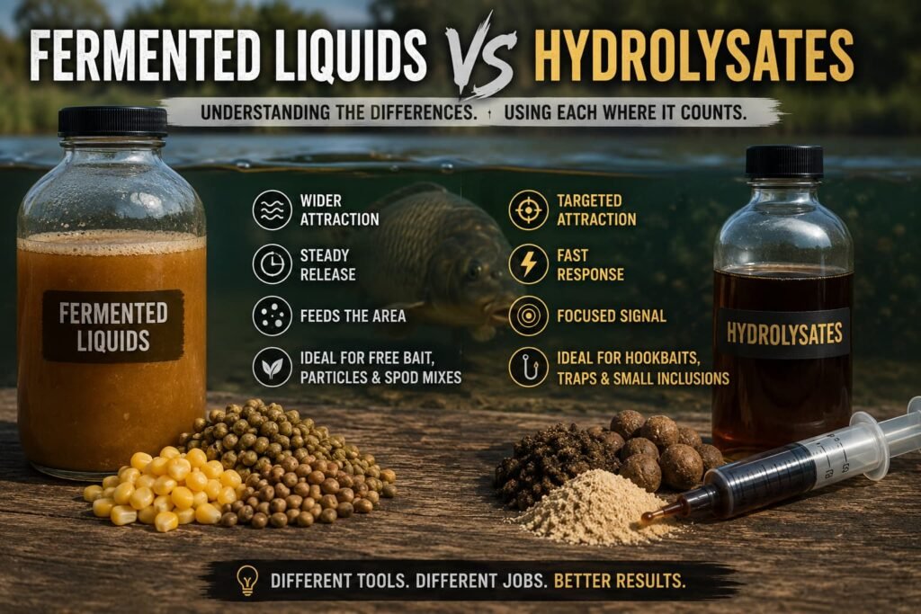 Fermented Liquids and Hydrolysates for Carp Fishing in Michigan