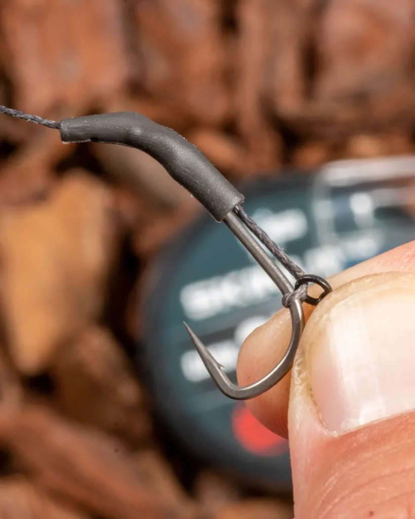 Finished Slip D section with a compact D and a short shrink-tube kicker.